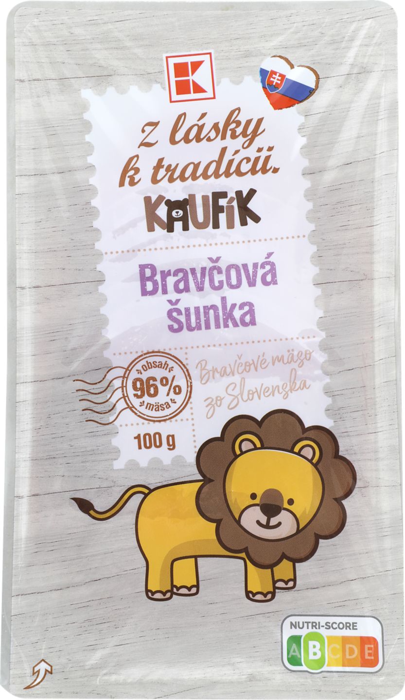 Z lásky k tradícii Kaufík Bravčová šunka