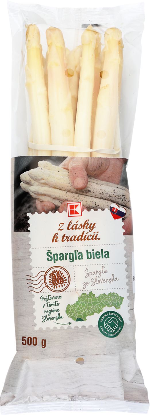 Z lásky k tradícii Špargľa biela