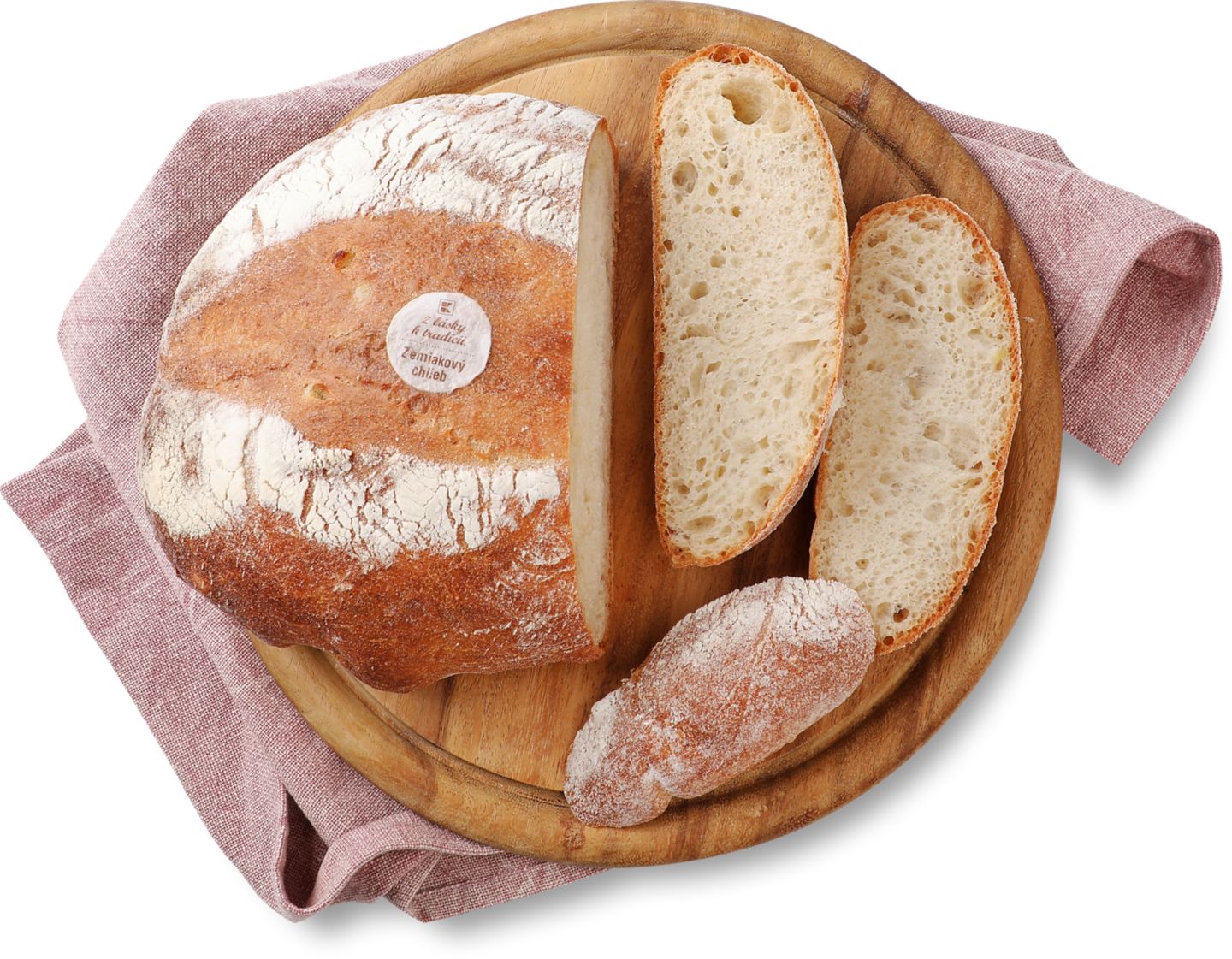 Z lásky k tradícii Kváskový chlieb
zemiakový 500 g