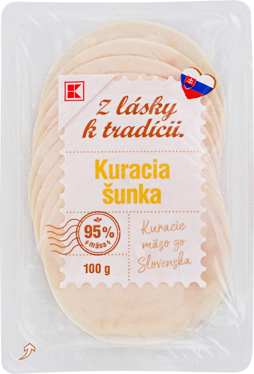 Z lásky k tradícii Kuracia šunka
100 g