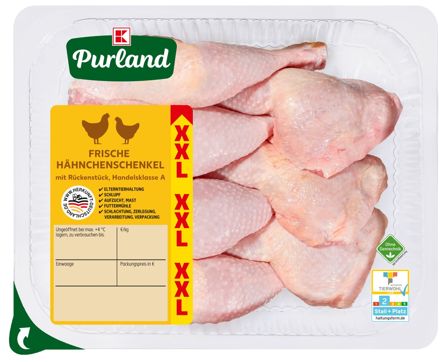 K-PURLAND Hähnchen-Schenkel XXL