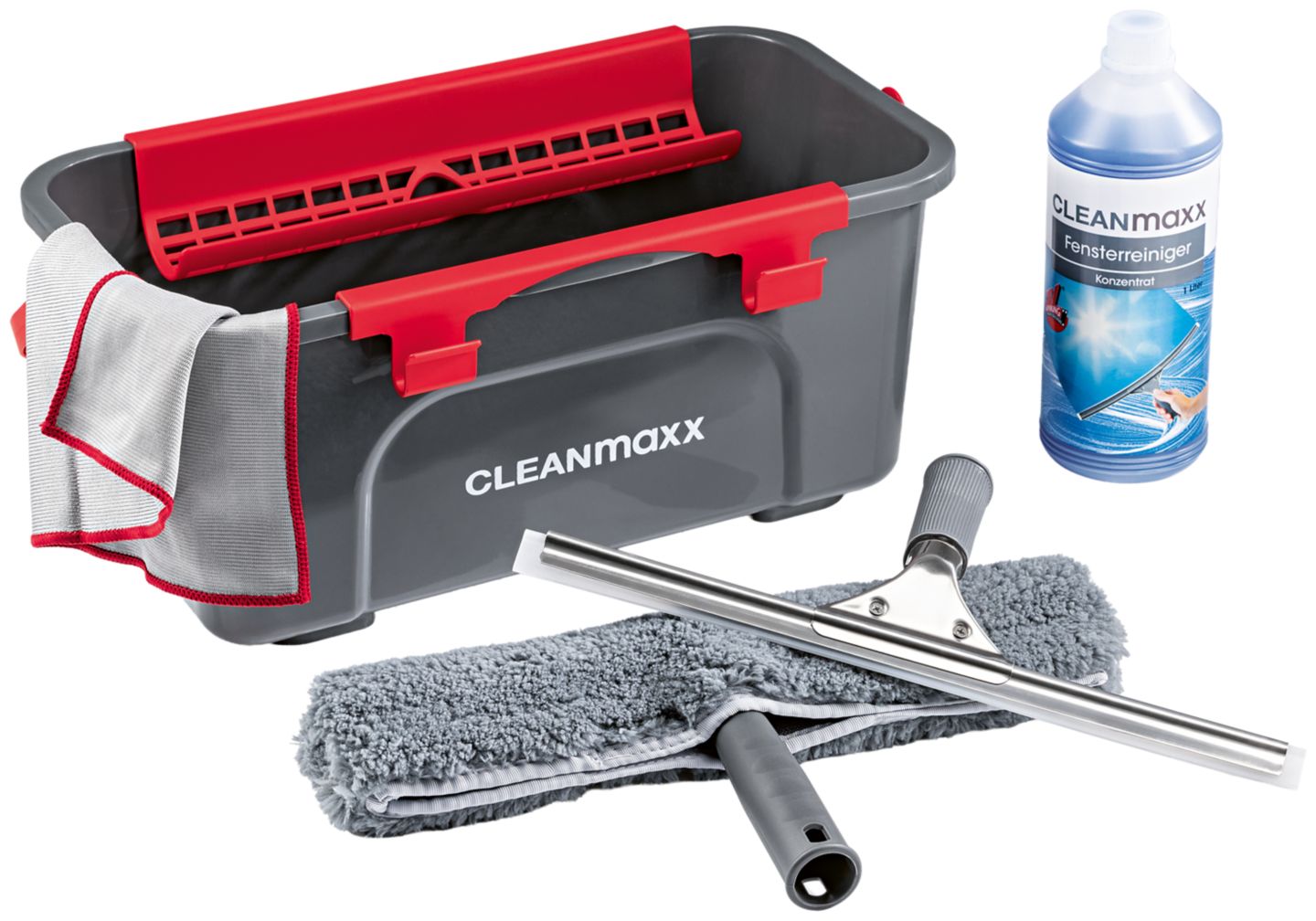 CLEANMAXX Fensterreiniger-Set