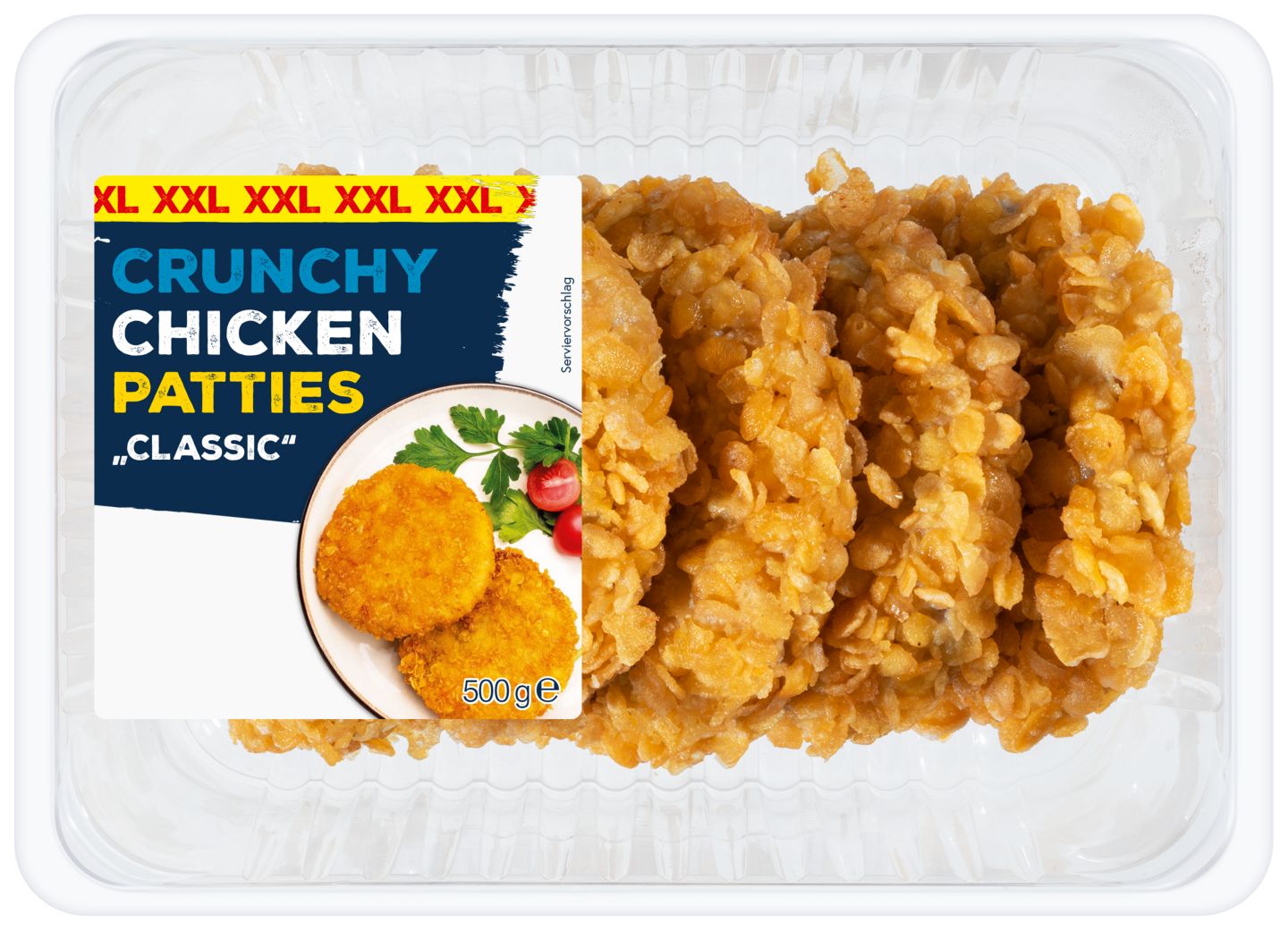 Crunchy Chicken Patties XXL