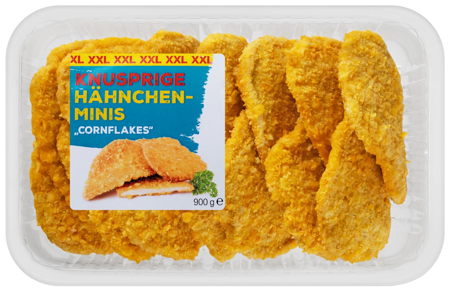 Hähnchen-Minis »Cornflakes« XXL