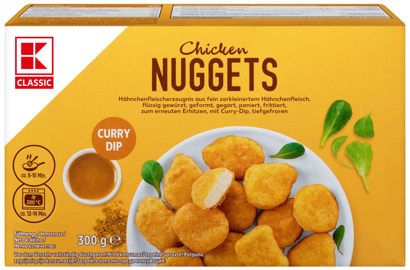 K-Classic Kuracie curry nugety