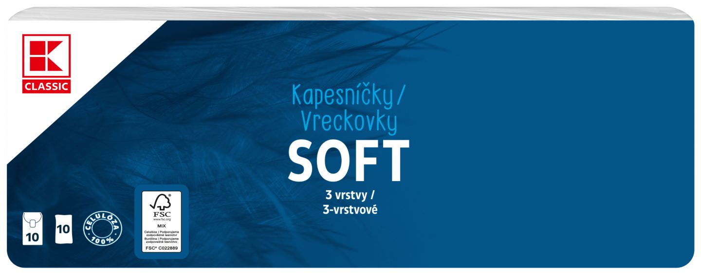 K-Classic Hygienické vreckovky