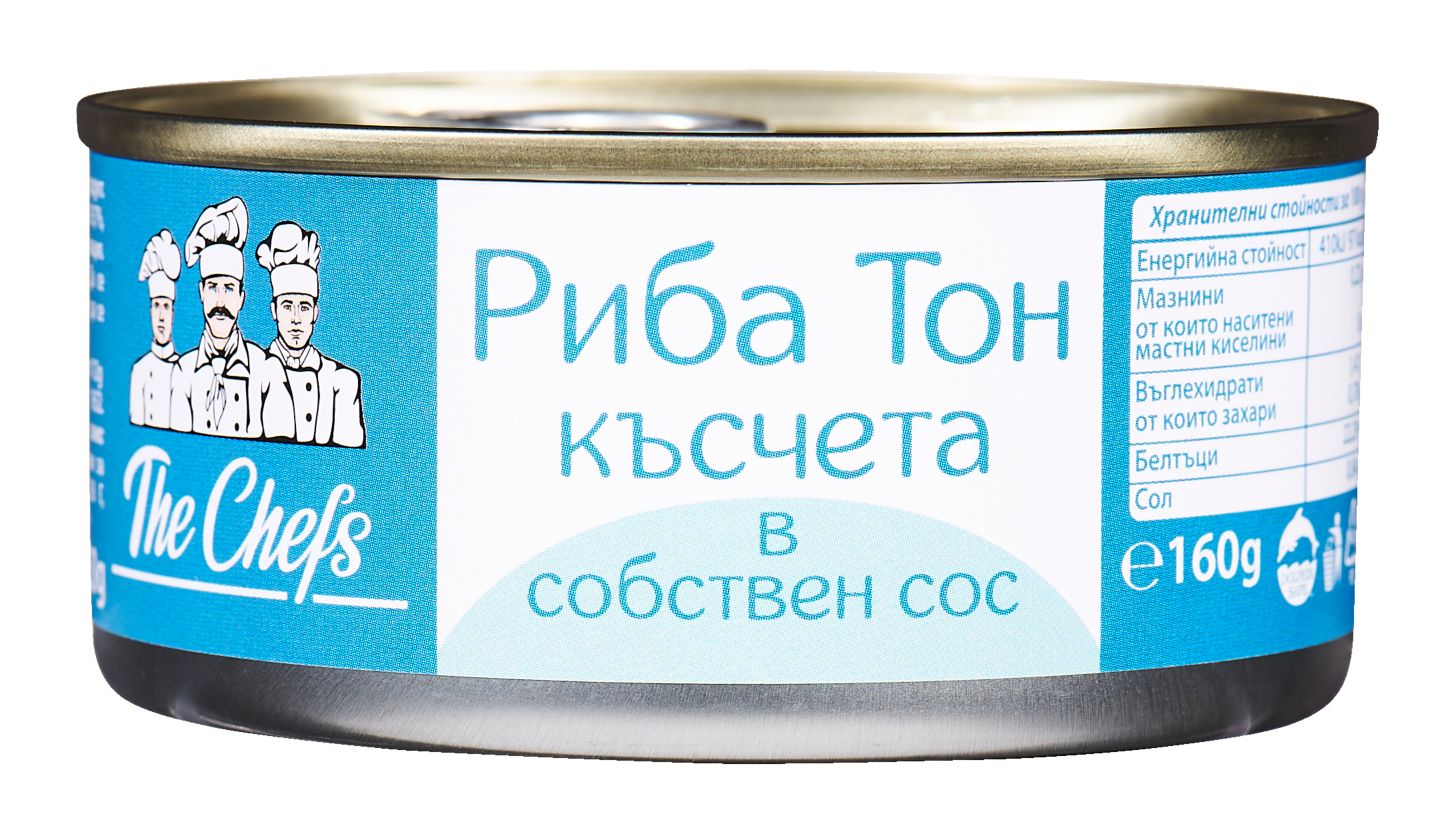 Изображение на The chefs Риба тон късчета
различни видове