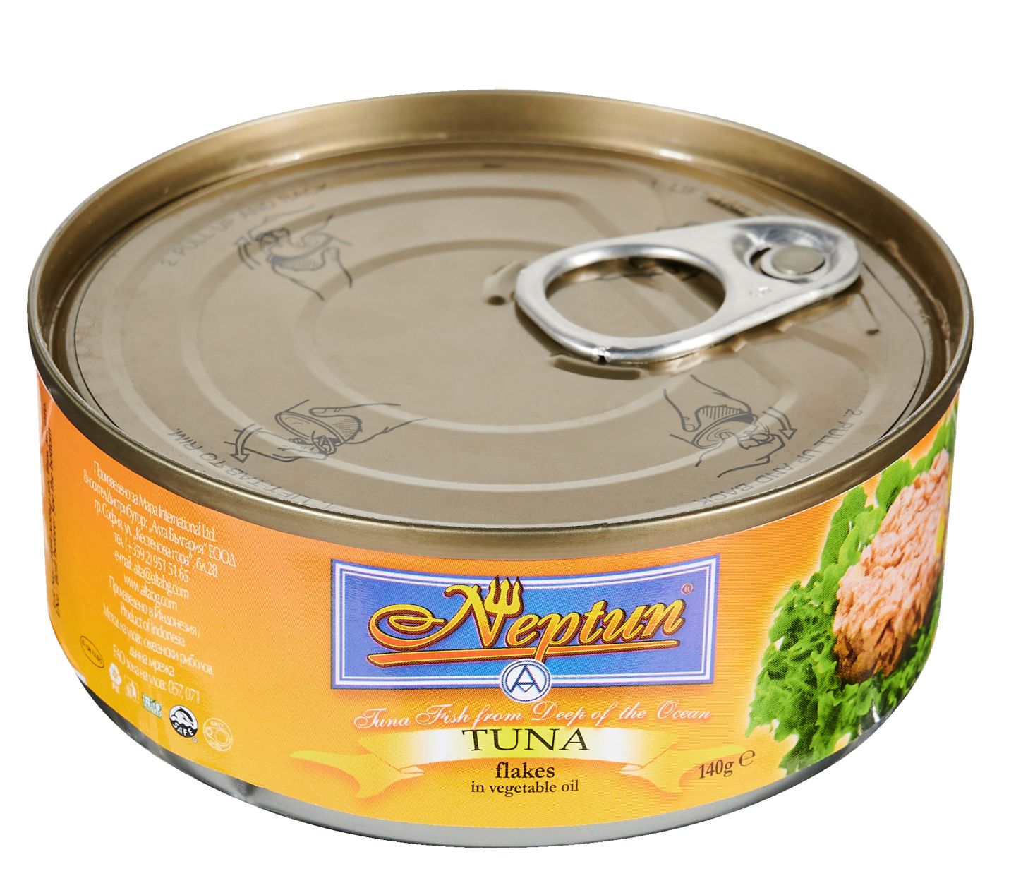 Изображение на Neptun Риба тон парченца
различни видове