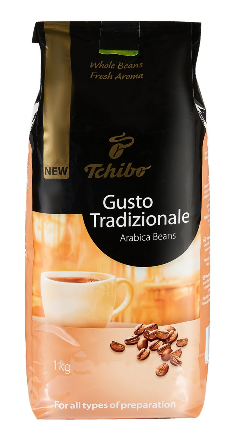Изображение на Tchibo Кафе на зърна
Gusto Tradizionale