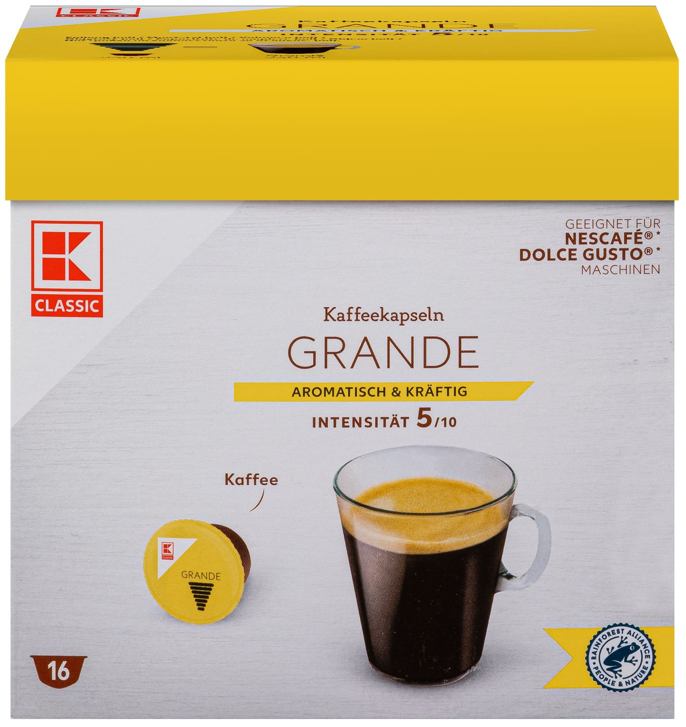 Изображение на K-Classic Кафе капсули
16 бр.