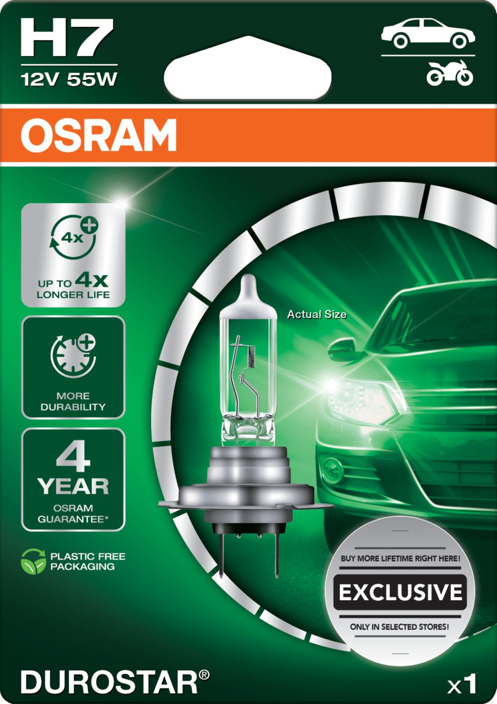 Изображение на OSRAM Автомобилна крушка
Н7