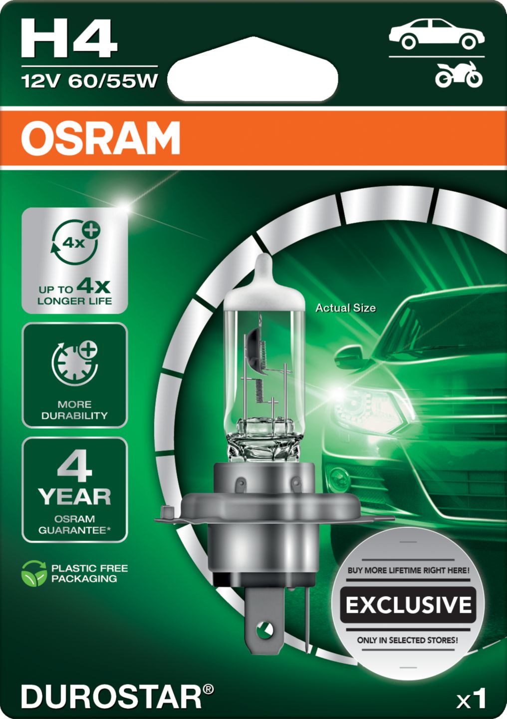 Изображение на OSRAM Автомобилна крушка
Н4