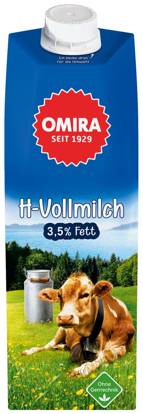 OMIRA MILCH H-Vollmilch, 3,5 % Fett