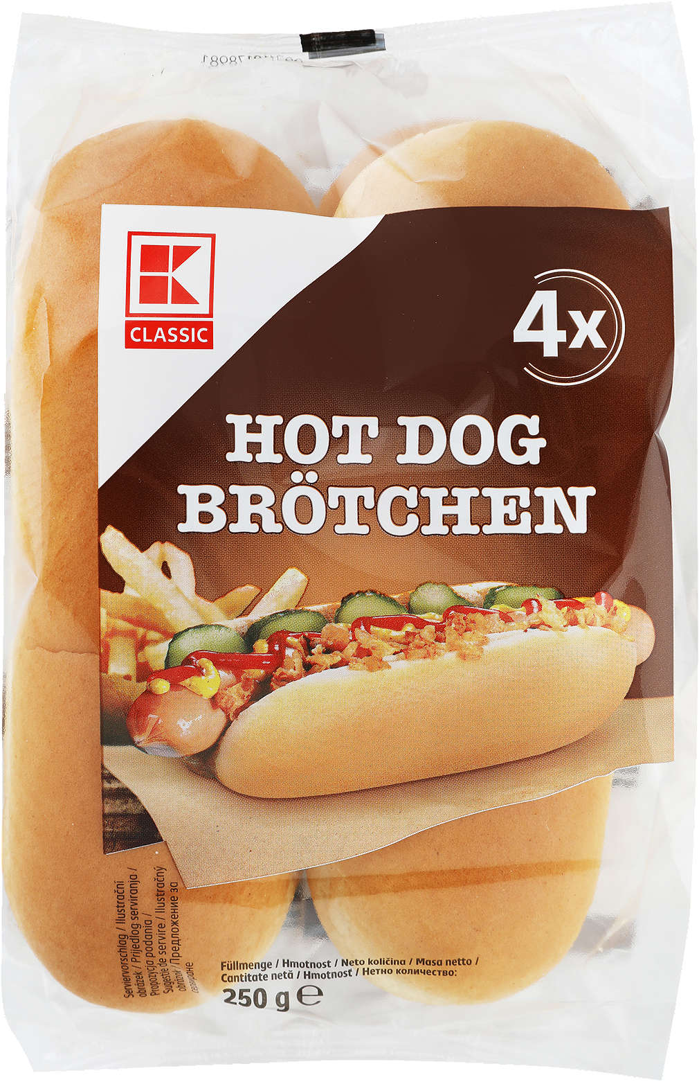 Zobrazenie výrobku K-Classic Hot dog žemle