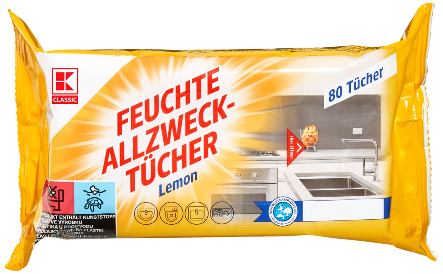 K-Classic Vlhčené ubrousky