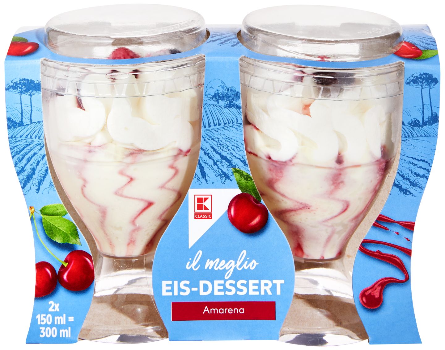 K-Classic Mrazený dezert amarena