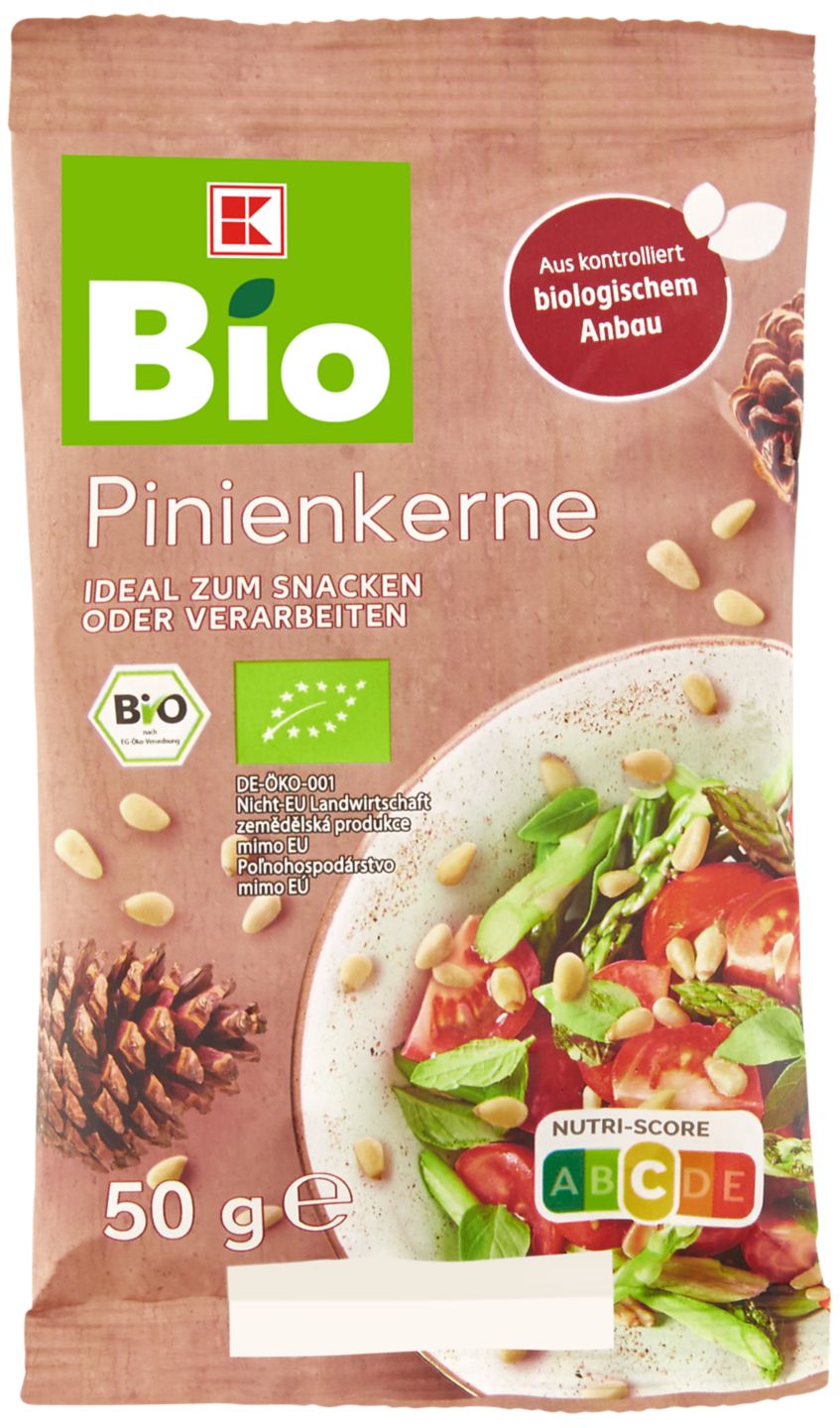 K-Bio Píniové orechy