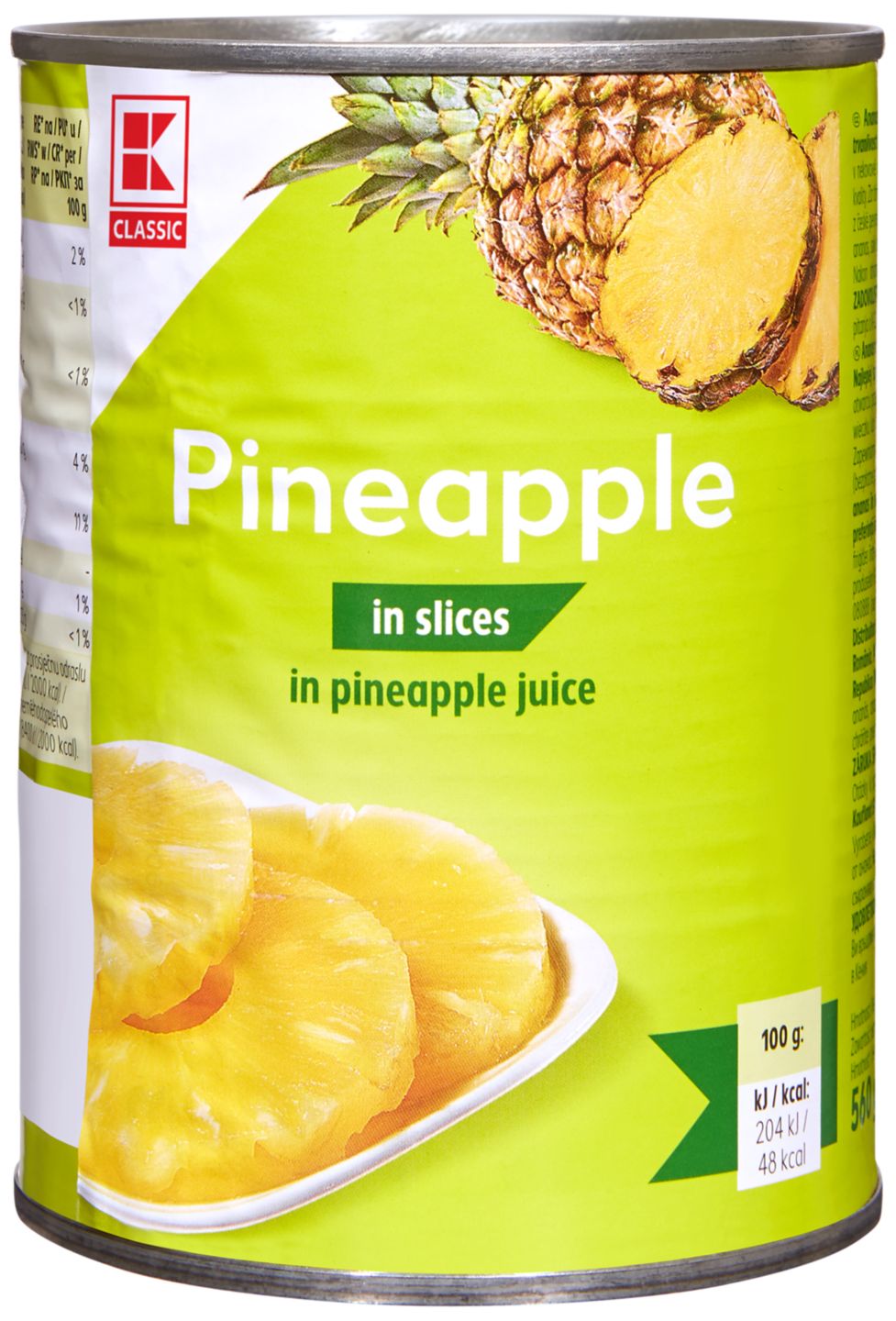 K-CLASSIC Ananas plátky