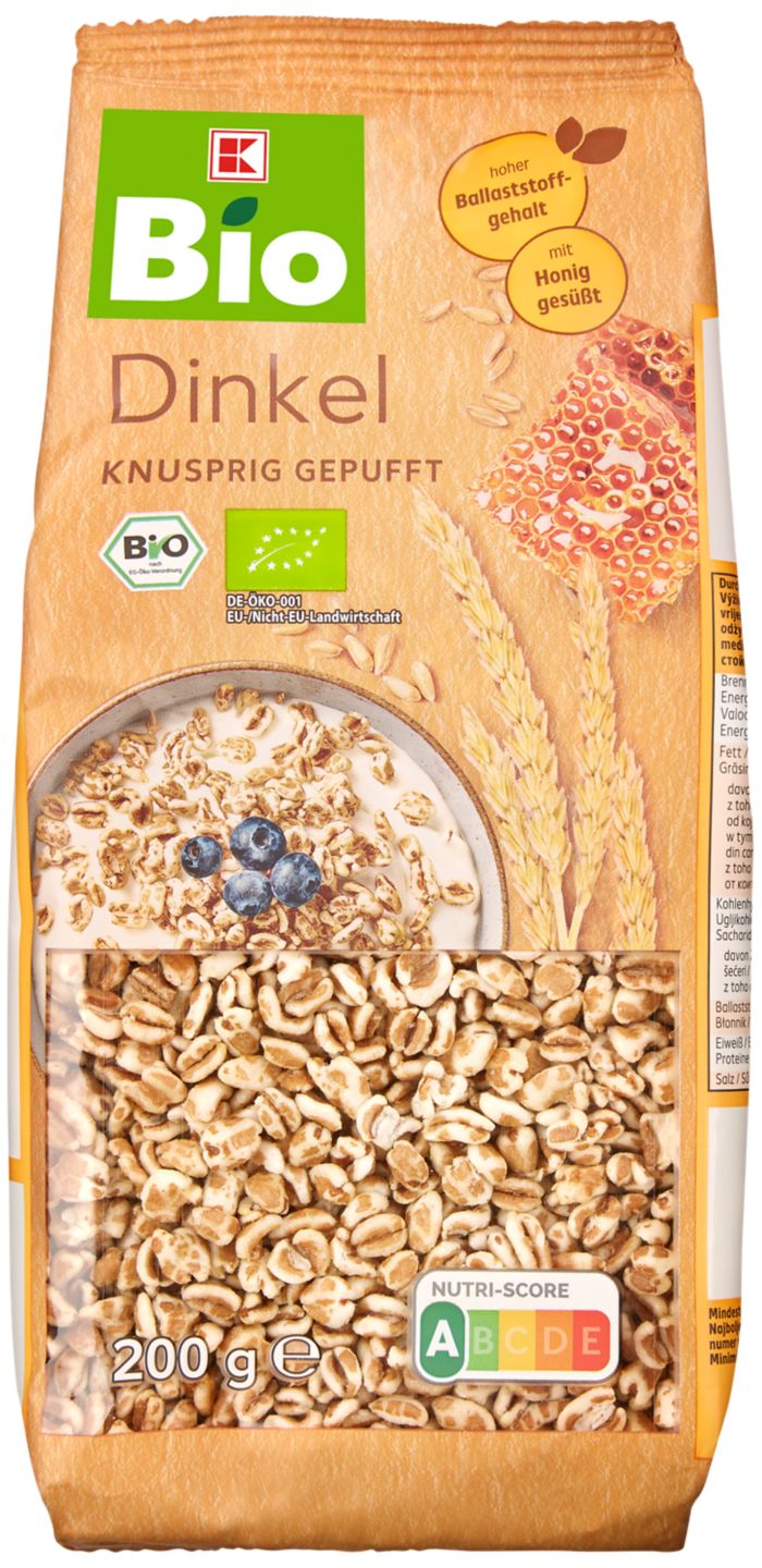 K-BIO Bio-Dinkel gepufft