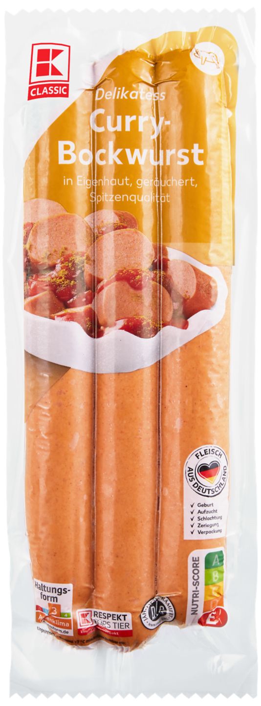 K-CLASSIC Curry-Bockwurst