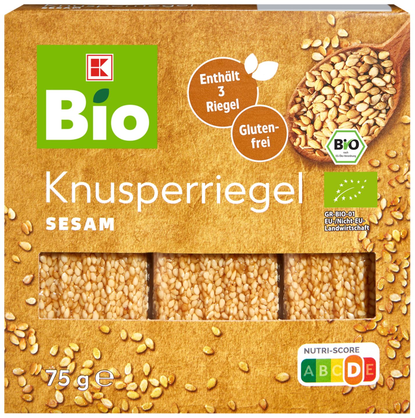 K-BIO bio-Knusperriegel