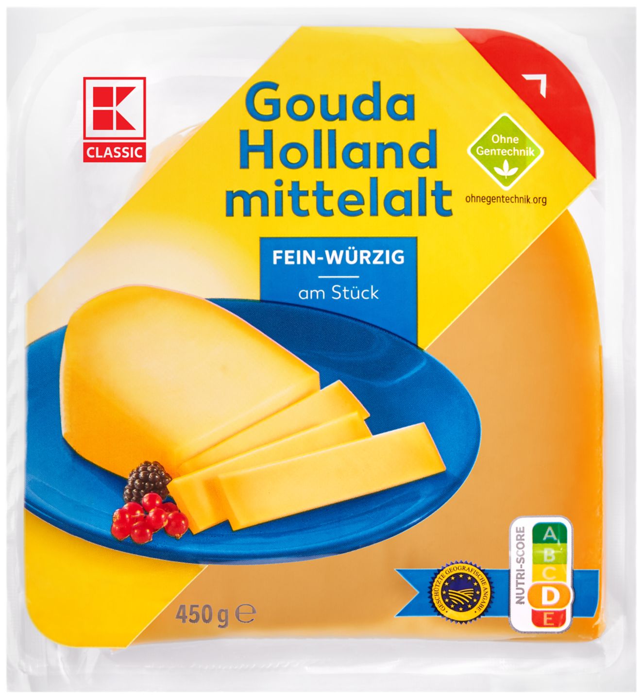 KLC Gouda Holland Polotvrdý zrejúci syr