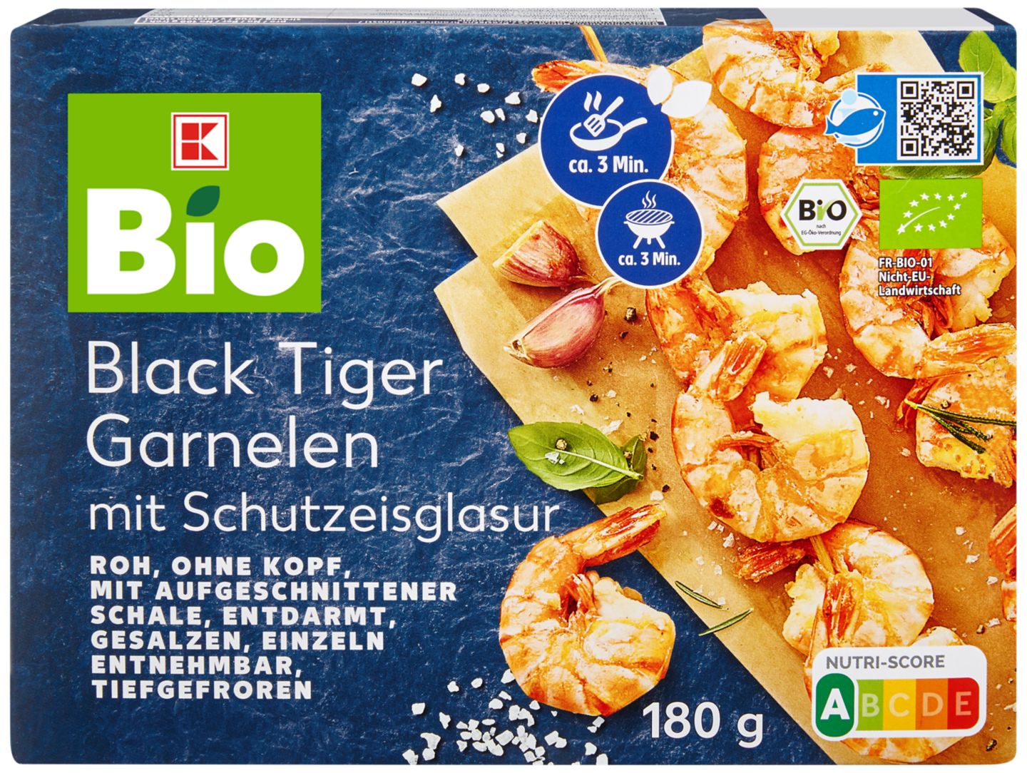 K-BIO Bio-Black-Tiger-Garnelen