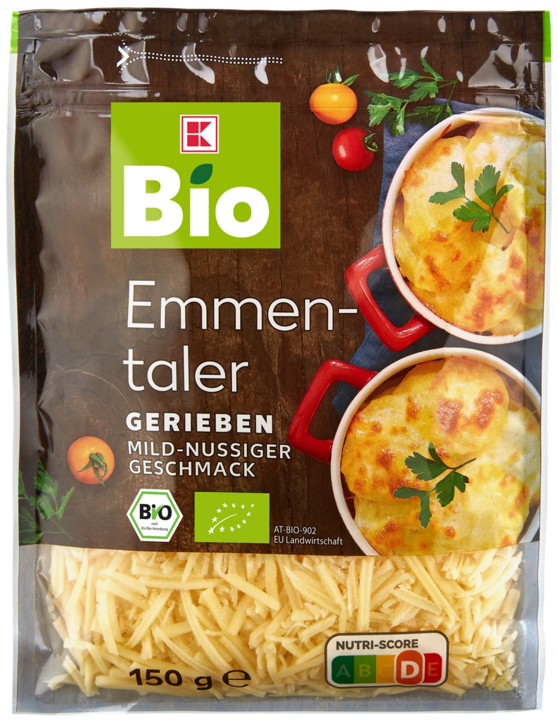 K-BIO Ementál
strouhaný