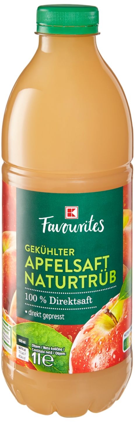 K-Favourites cijeđeni sok jabuka 1 L