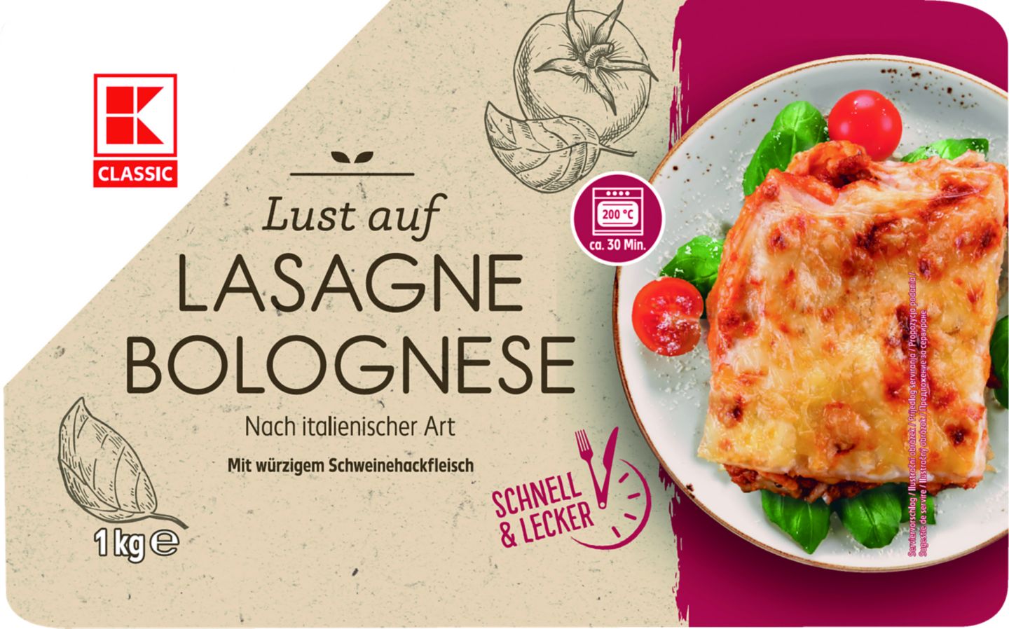 K-Classic Lasagne Bolognese