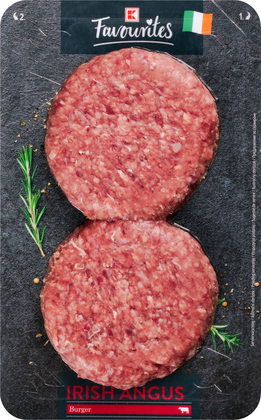 K-Favourites Irský hovězí burger
Black Angus
