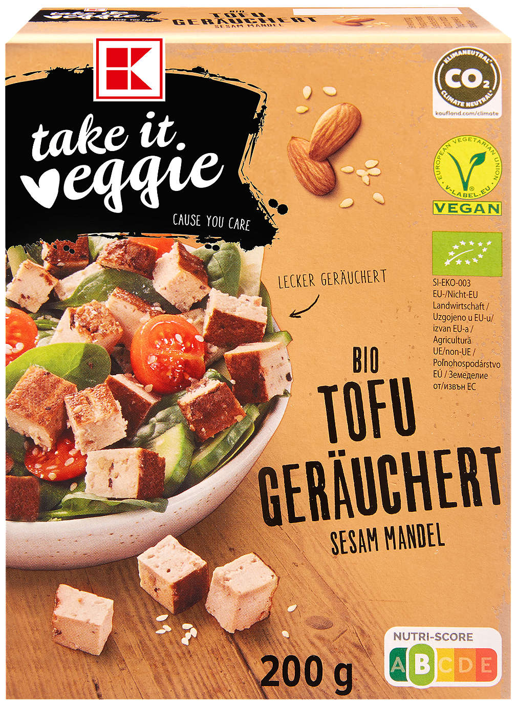 Fotografija ponude K-Take it veggie Bio tofu