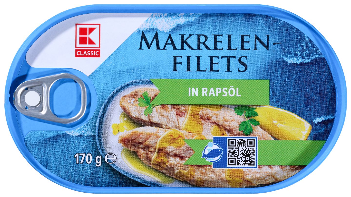 Изображение на K-Classic Скумрия филе в олио