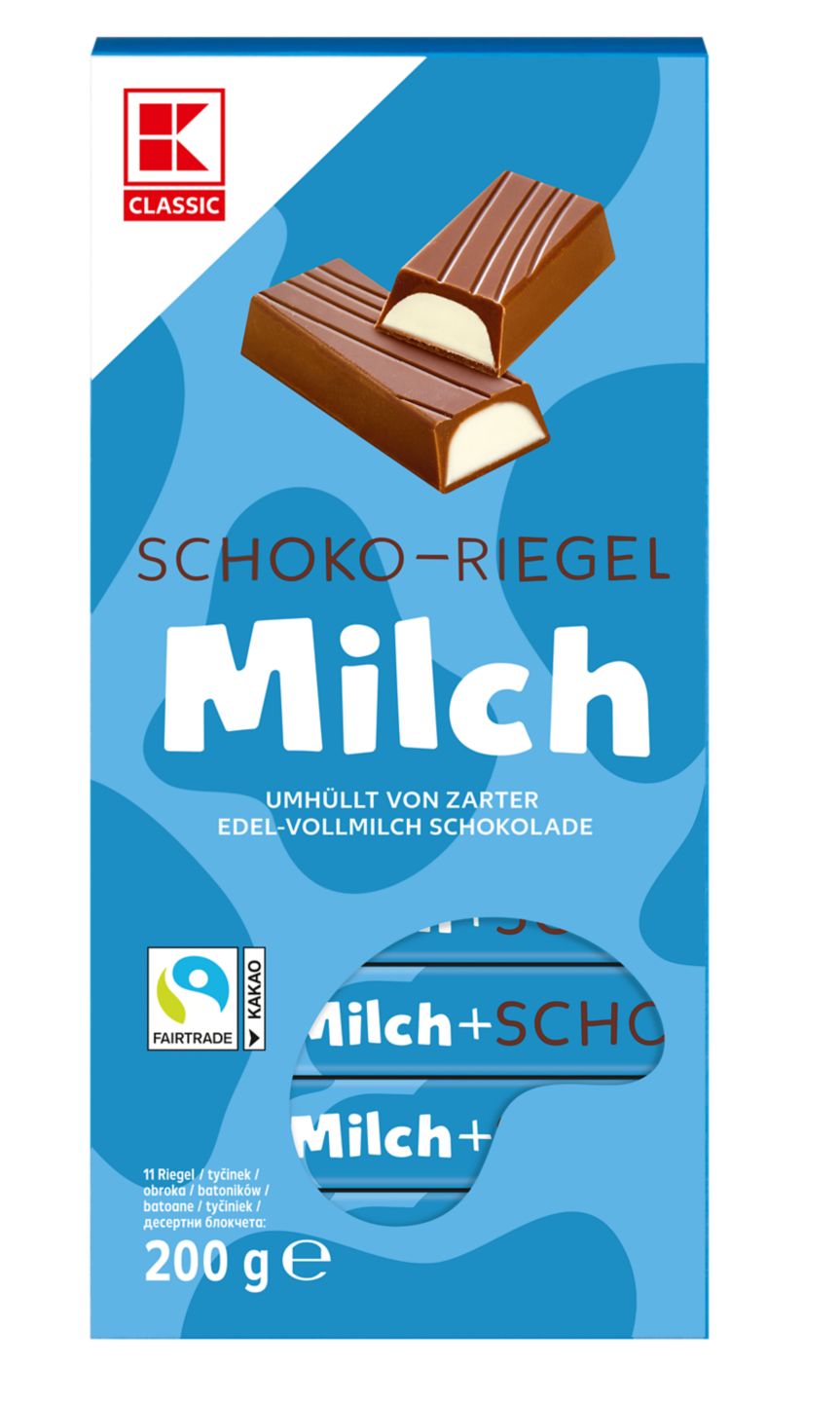 K-CLASSIC Milch-Schoko-Riegel