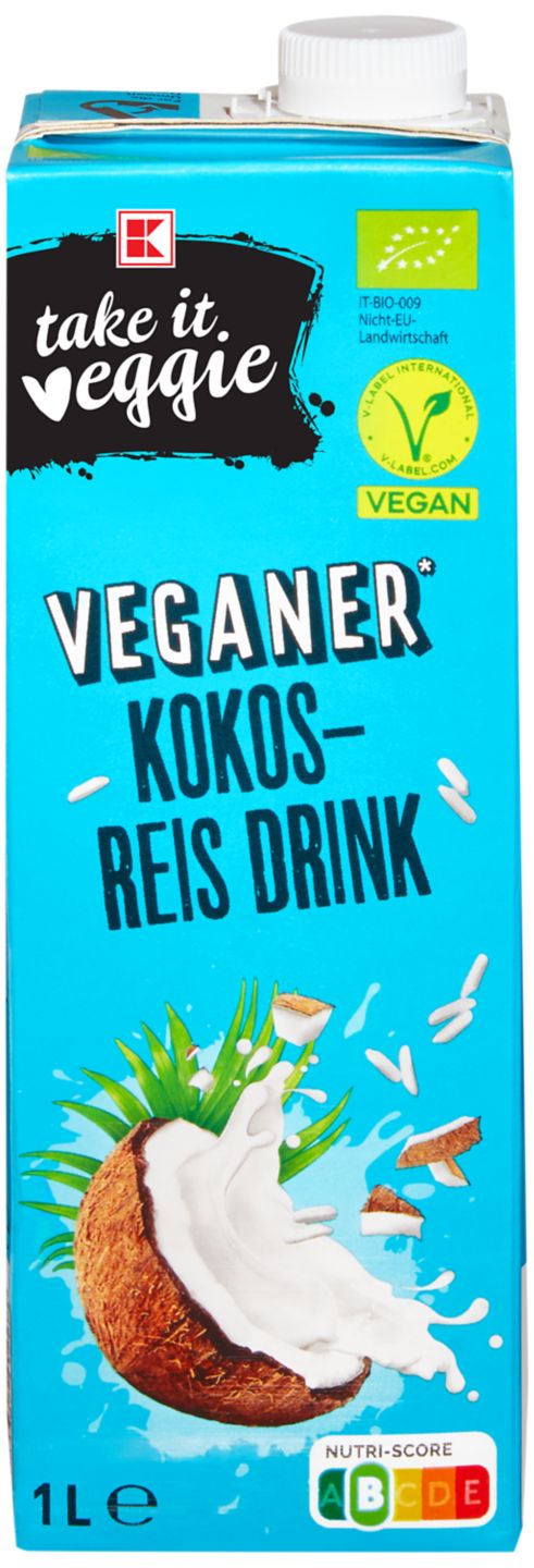 K-TAKE IT VEGGIE Bio-Kokos-Reis-Drink