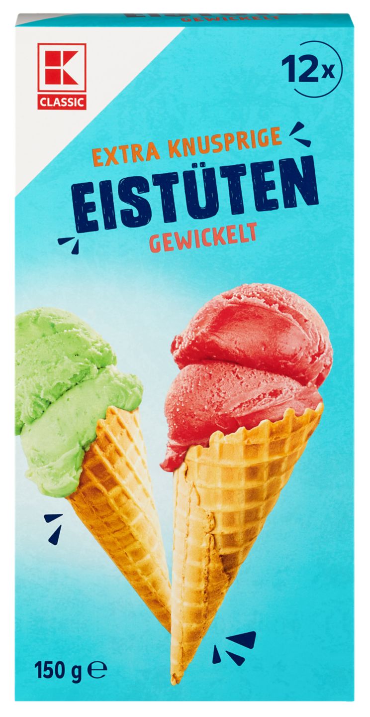 K-Classic Zmrzlinové kornútky