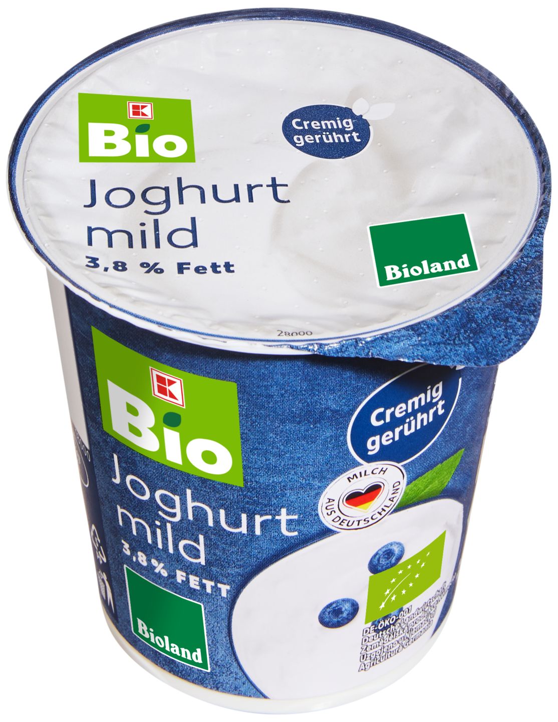 K-Bio Jogurt, natur, 3,8% m.m.