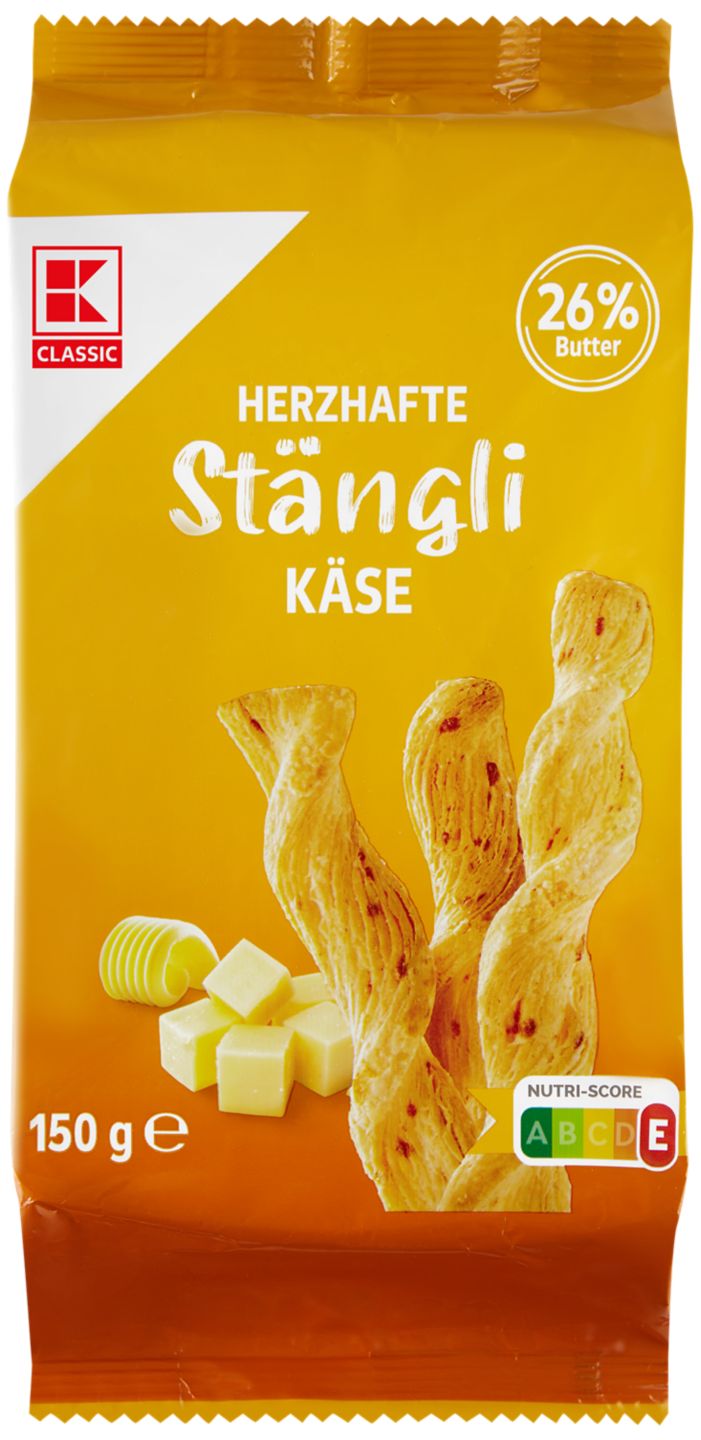 K-CLASSIC Käse- oder Salz-Stängli