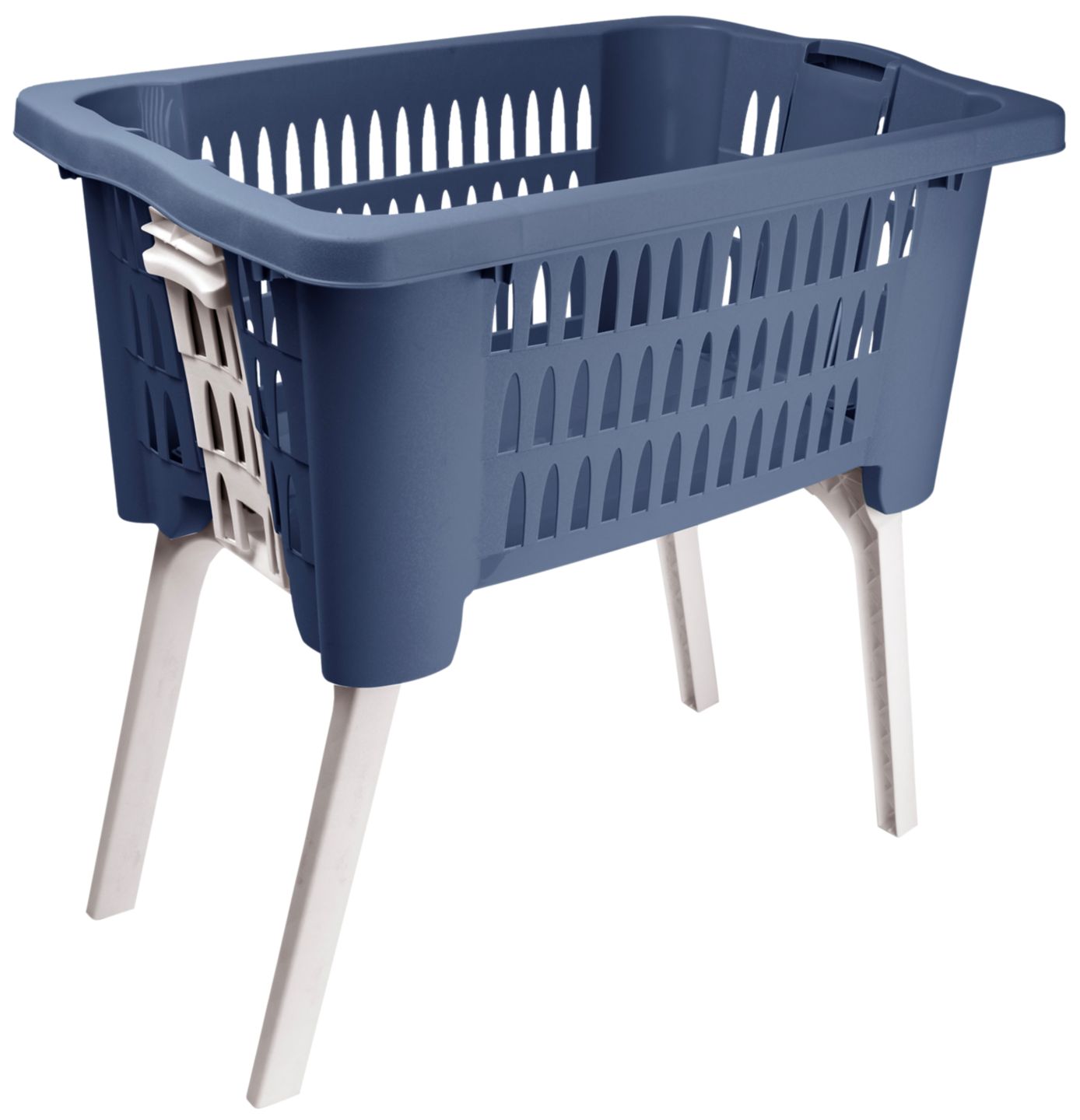 Wäschekorb mit Beinen