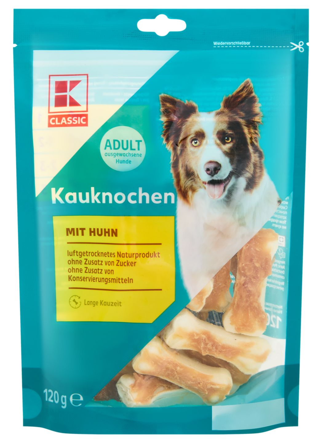 Изображение на K-CLASSIC Дъвчащи кокали
за куче с пиле