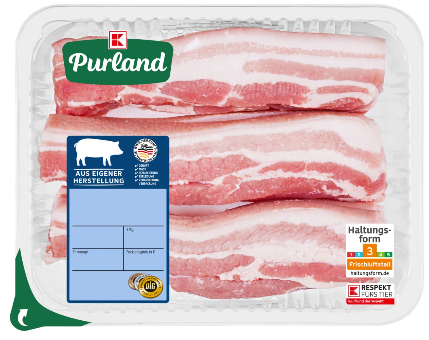 K-PURLAND Schweinebauchscheiben