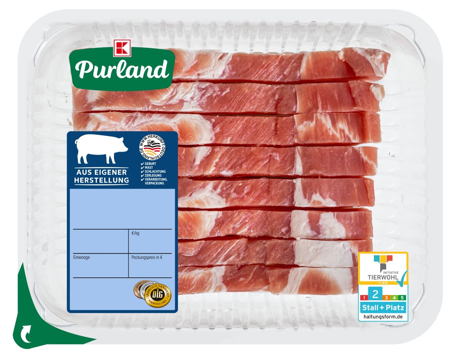K-PURLAND Schweinebauchscheiben