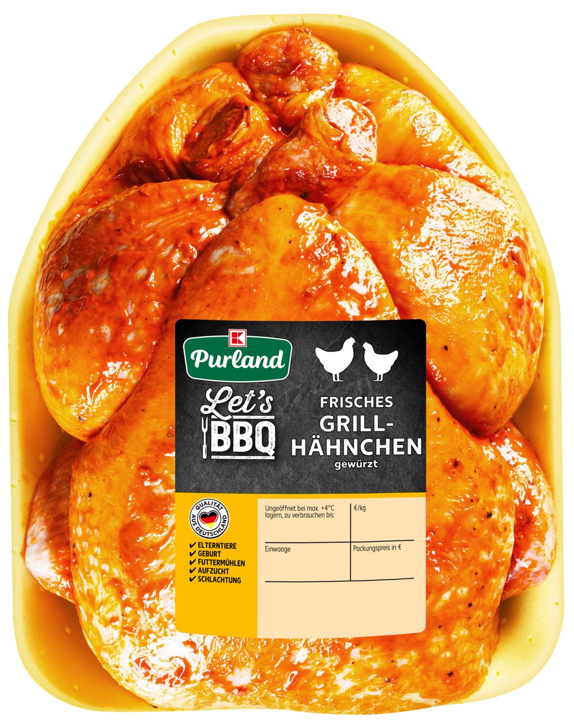 K-PURLAND Grill-Hähnchen