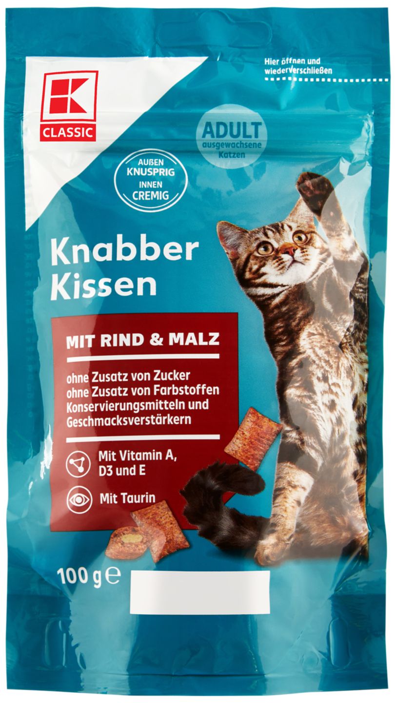 Изображение на K-CLASSIC Храна за котки
с говеждо и малц