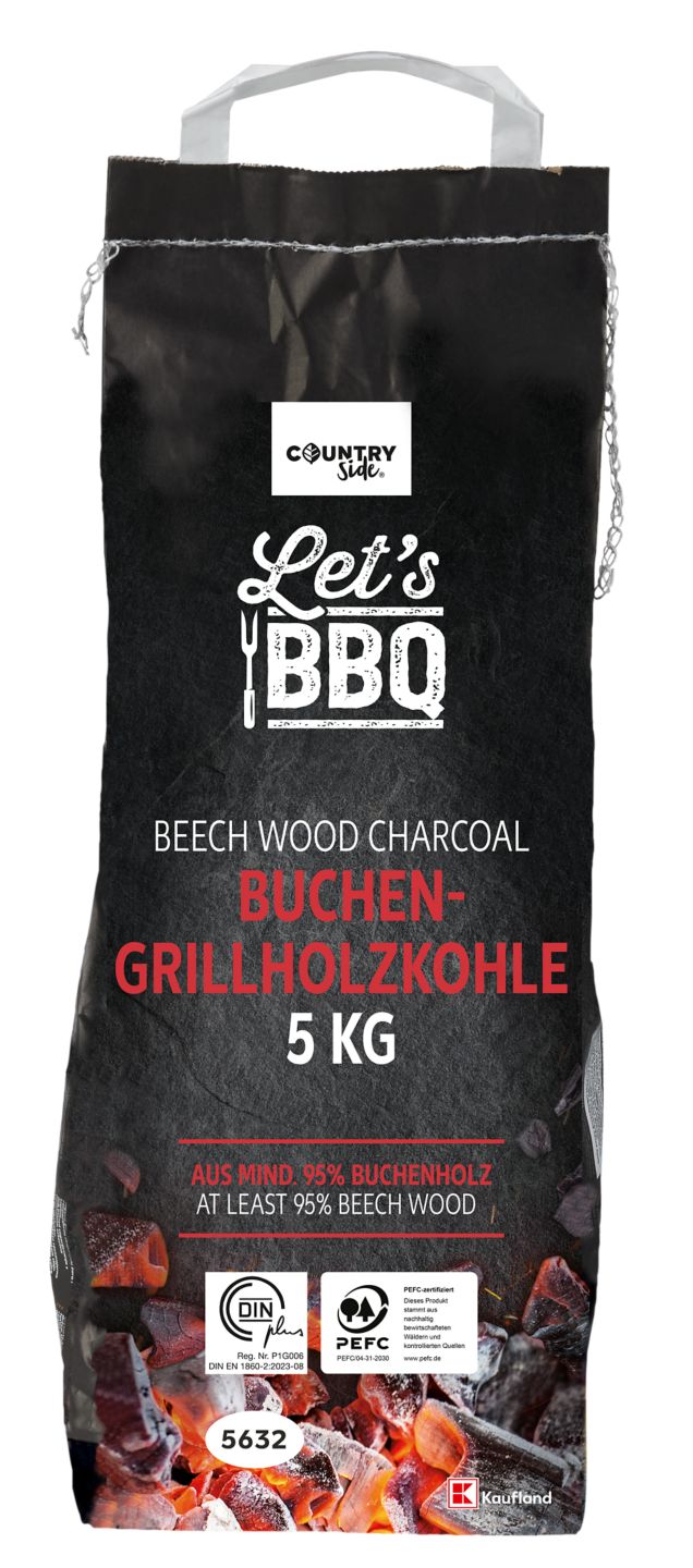 Изображение на COUNTRYSIDE LET'S BBQ Дървени въглища
букови