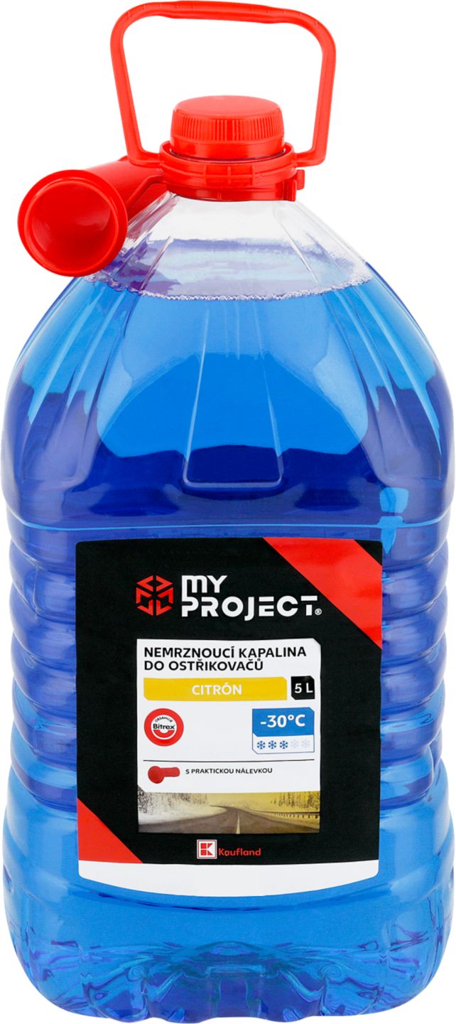 MY PROJECT Nemrznoucí směs
do ostřikovačů -30 °C