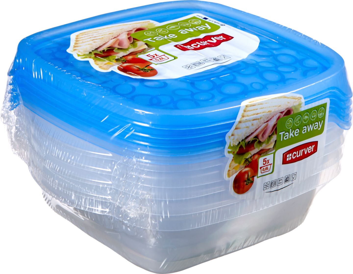 Изображение на TAKE AWAY Кутии за съхранение
4 бр. или 5 бр.
