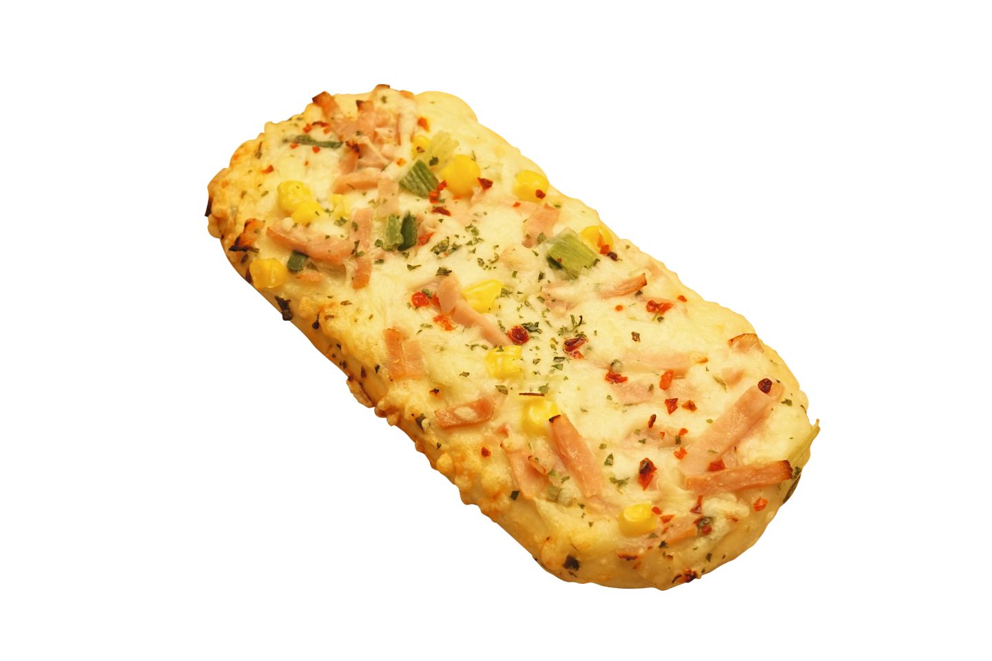 Изображение на Минипица с гауда и шунка