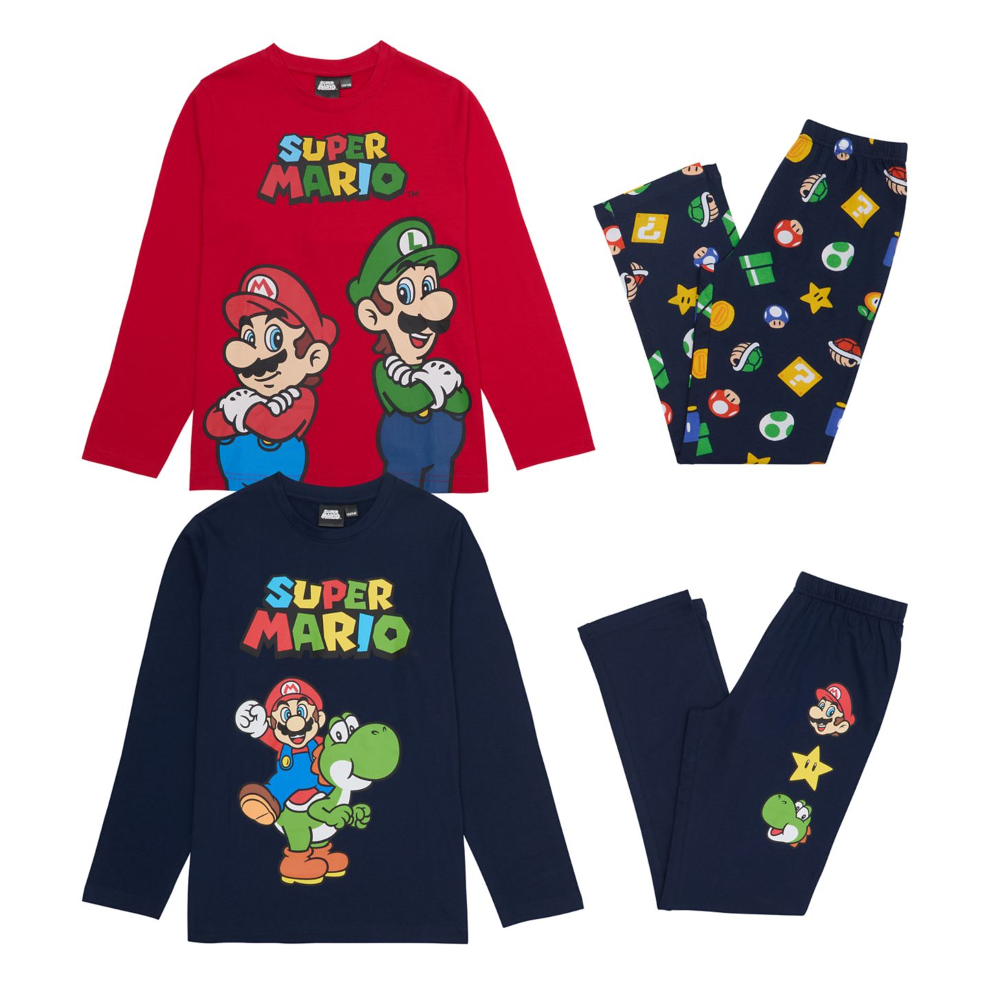  Kinder-Pyjama »Super Mario« 