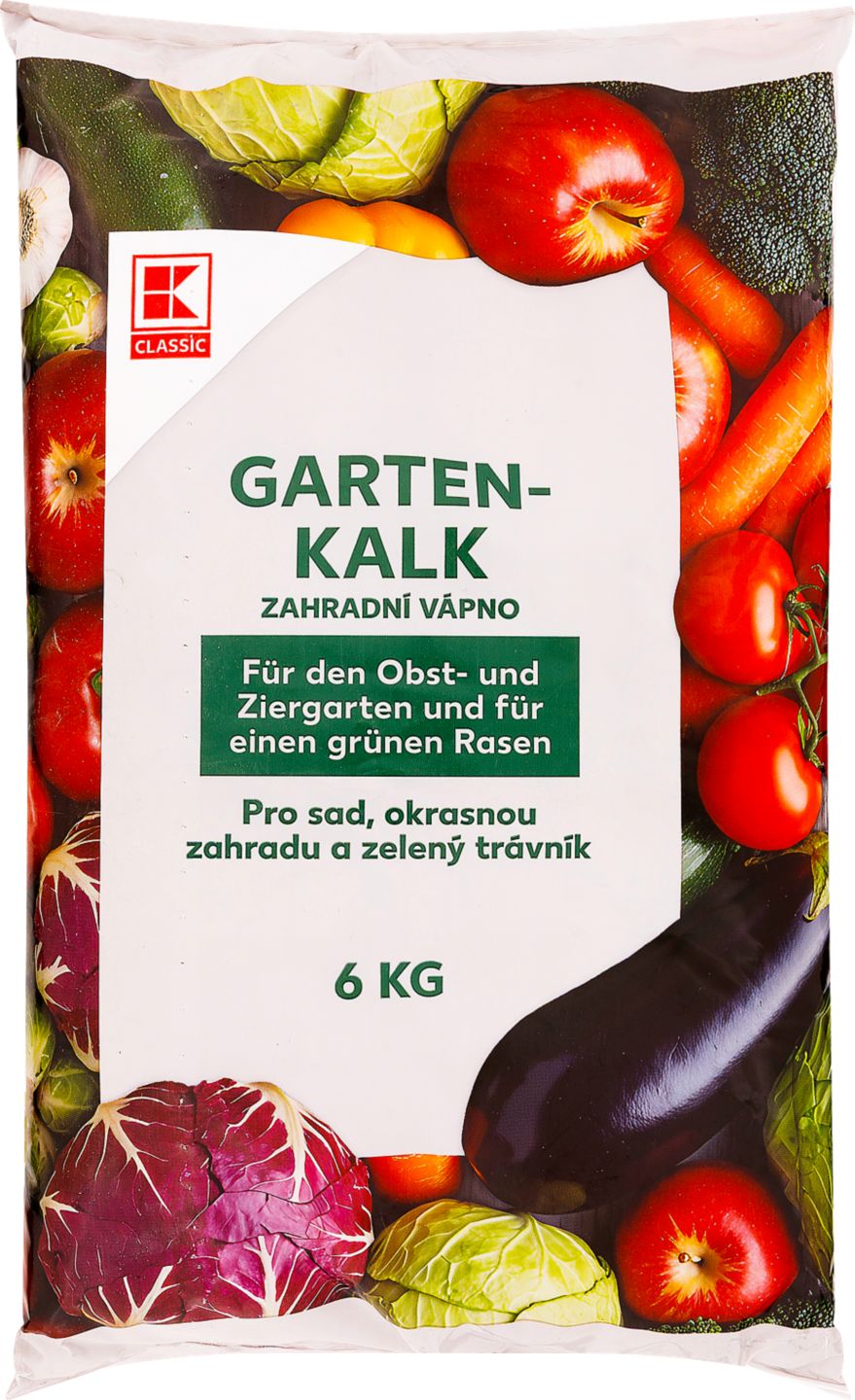 K-CLASSIC Vápenec granulovaný
hmotnost: 6 kg